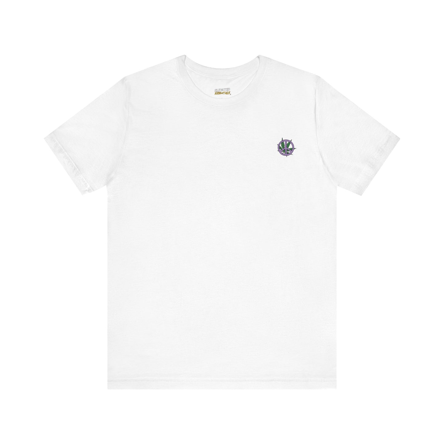 Weed leaf & Peace Symbol tee
