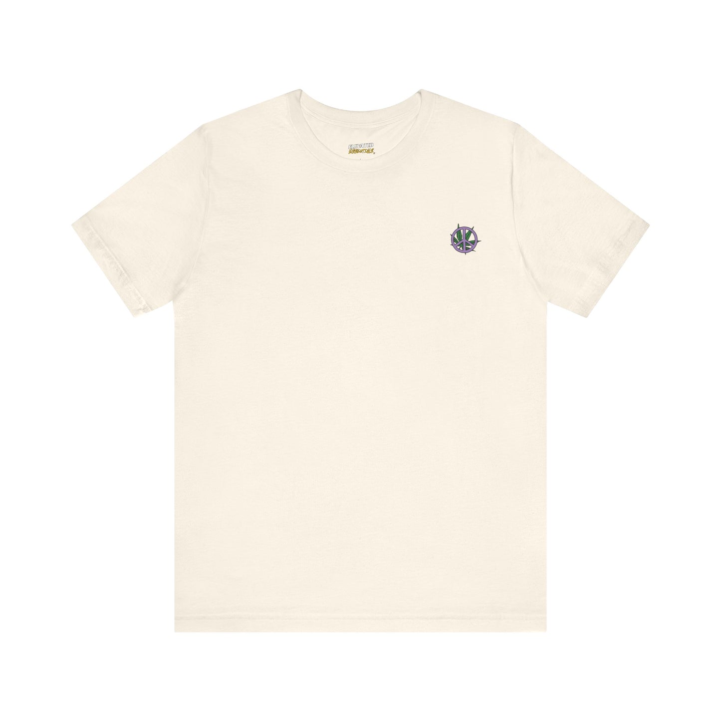 Weed leaf & Peace Symbol tee