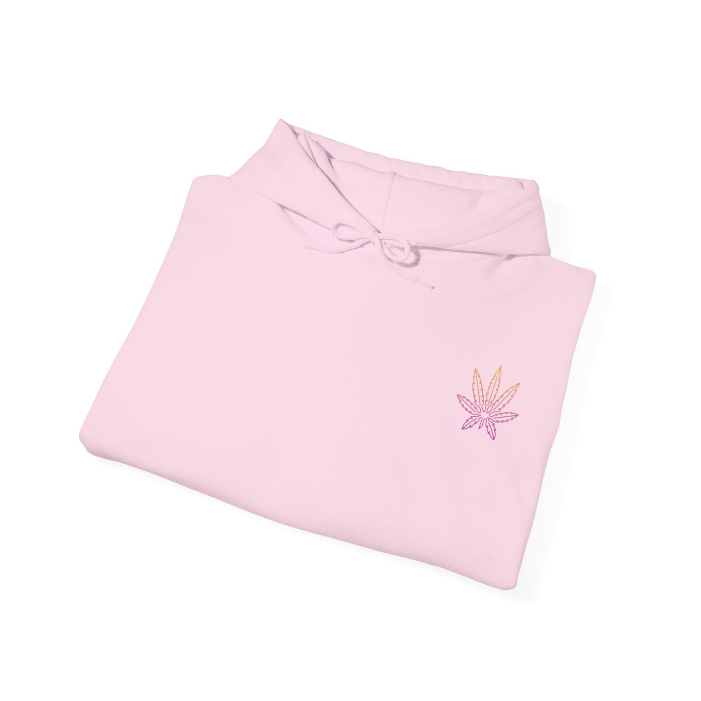 Multicoloured Weed Leaf Hoodie