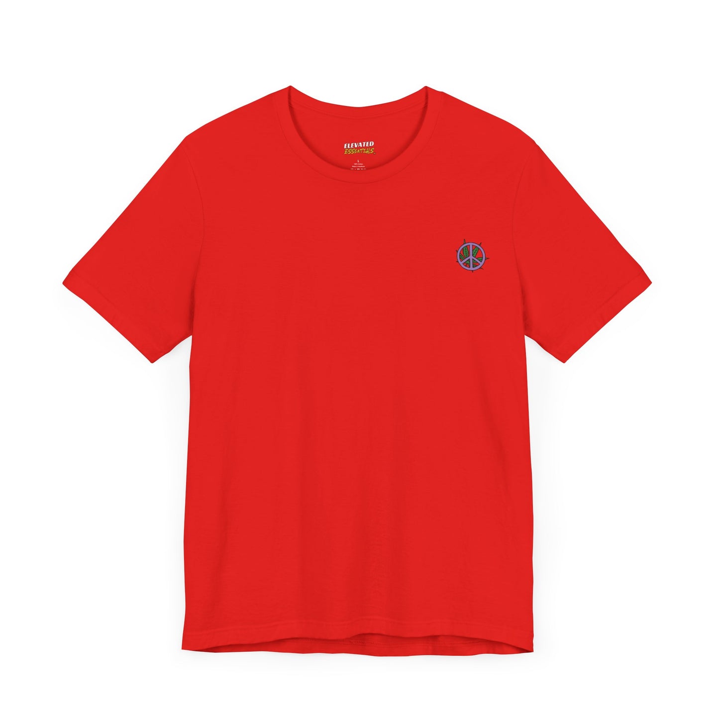 Weed leaf & Peace Symbol tee
