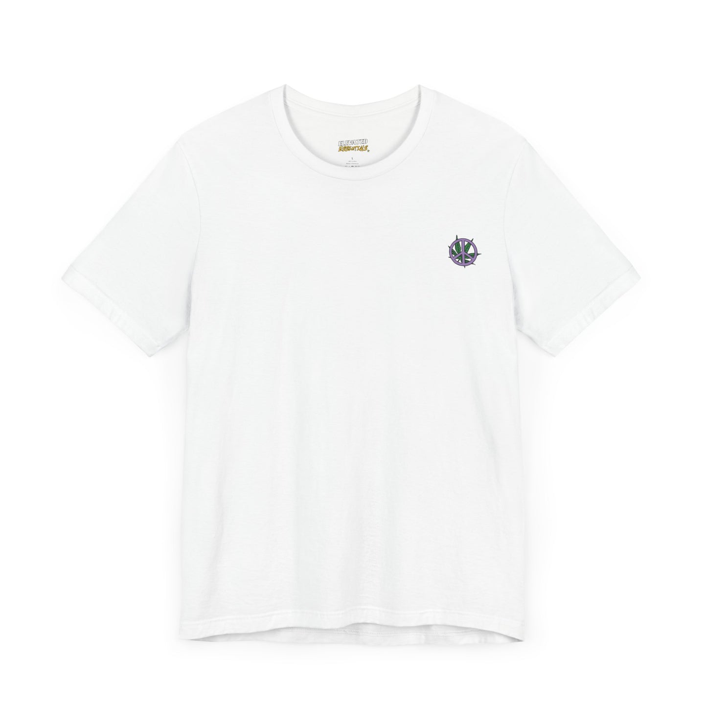 Weed leaf & Peace Symbol tee