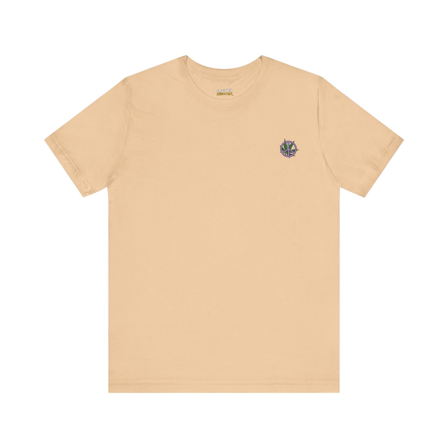 Weed leaf & Peace Symbol tee