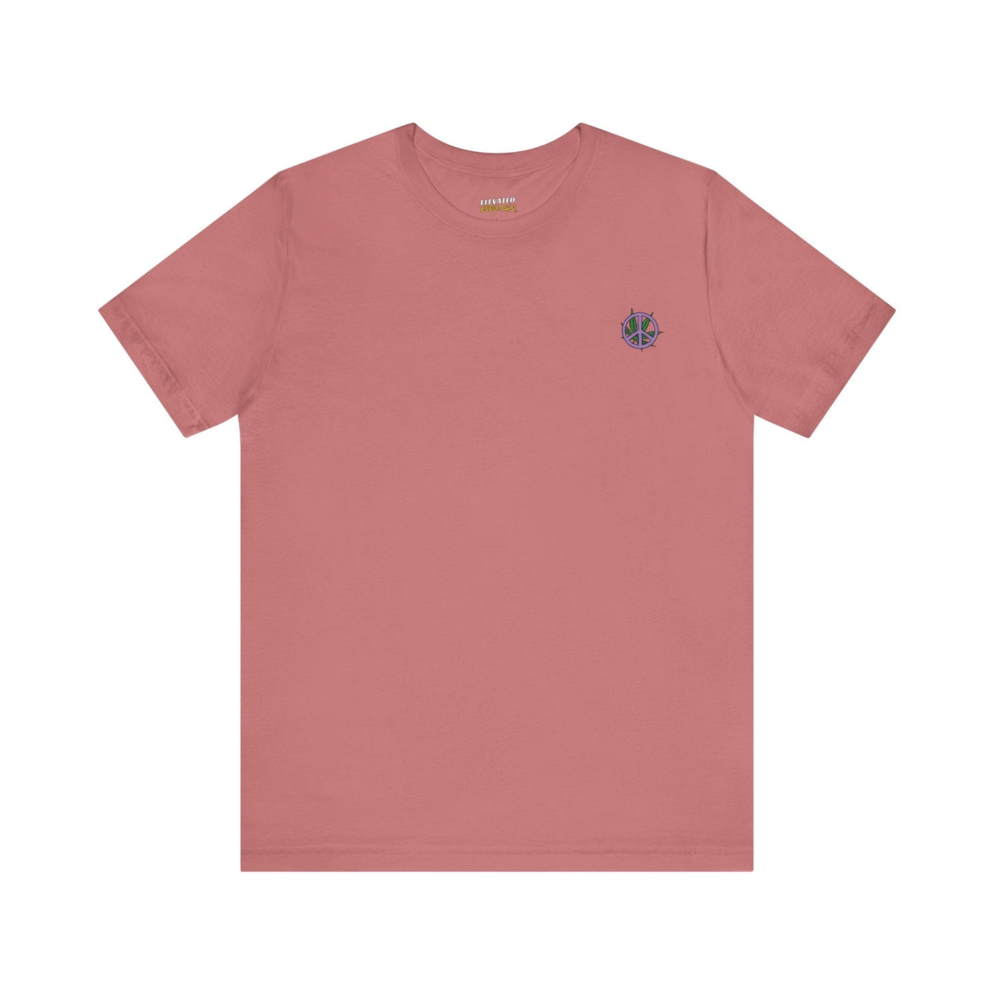 Weed leaf & Peace Symbol tee