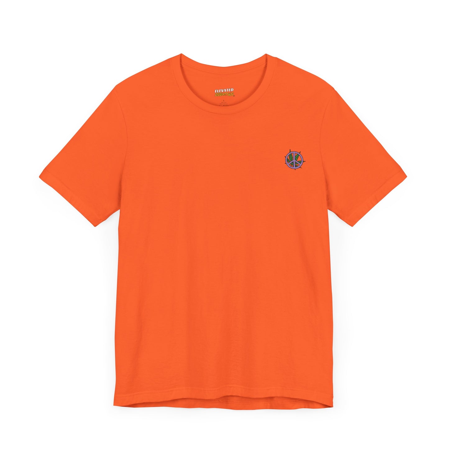 Weed leaf & Peace Symbol tee