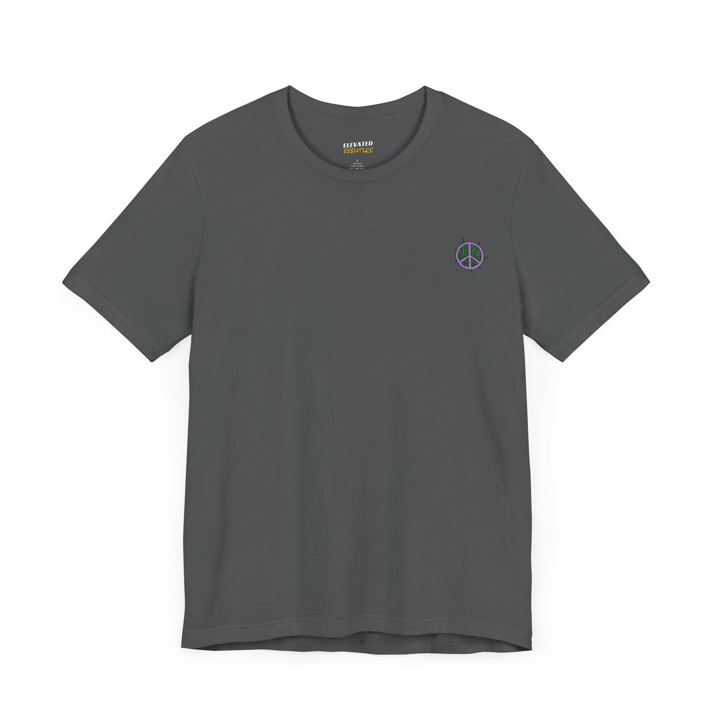Weed leaf & Peace Symbol tee