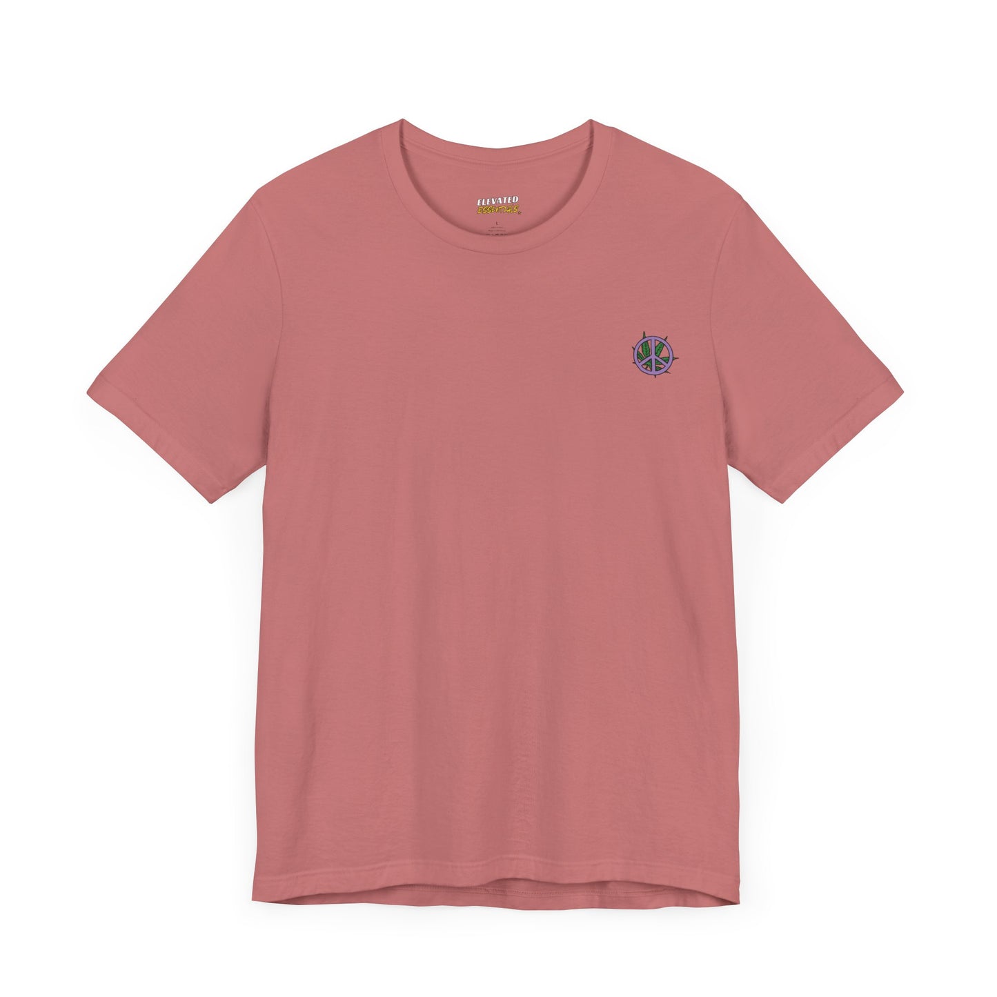 Weed leaf & Peace Symbol tee