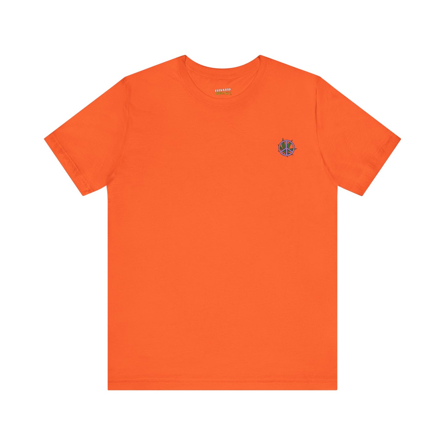 Weed leaf & Peace Symbol tee