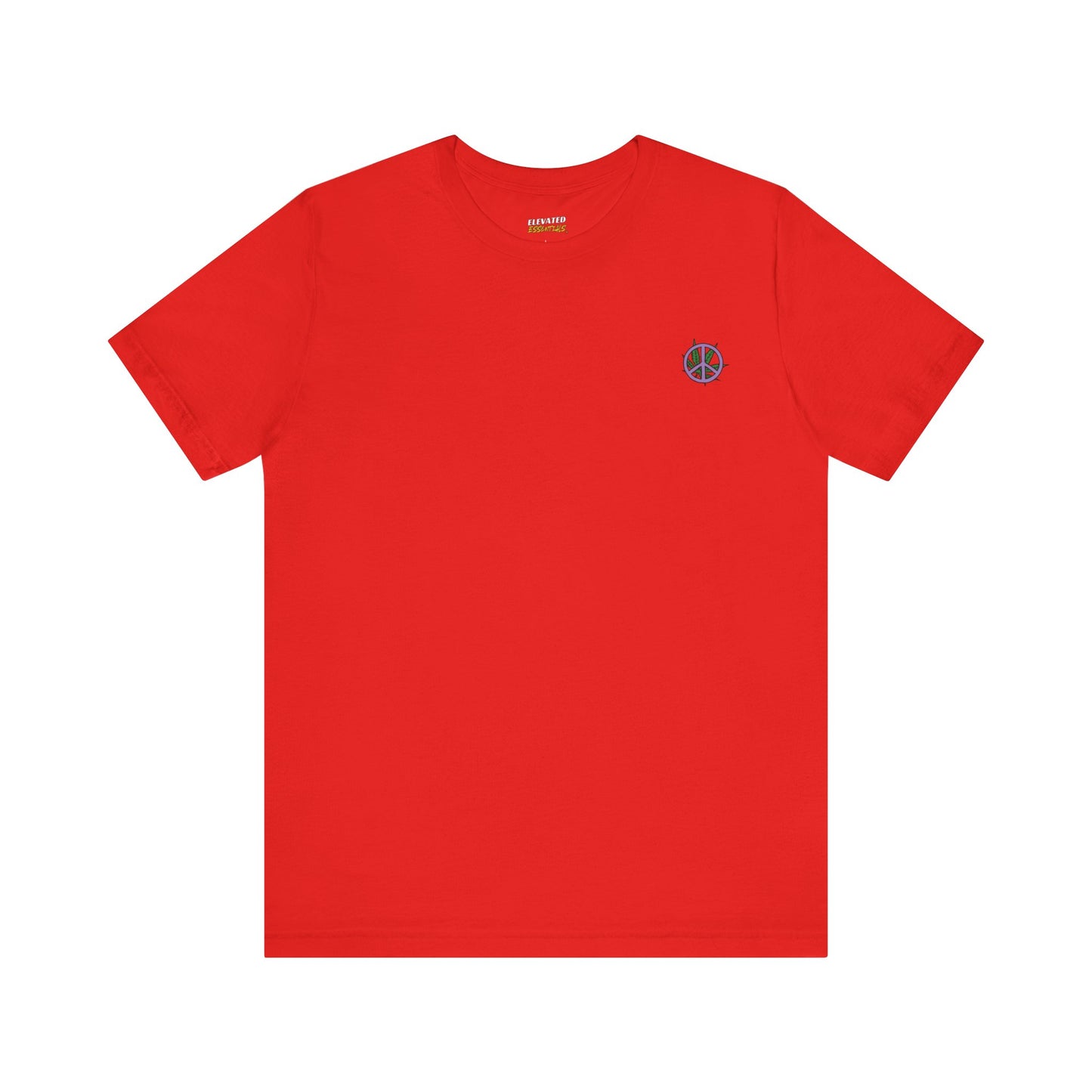 Weed leaf & Peace Symbol tee