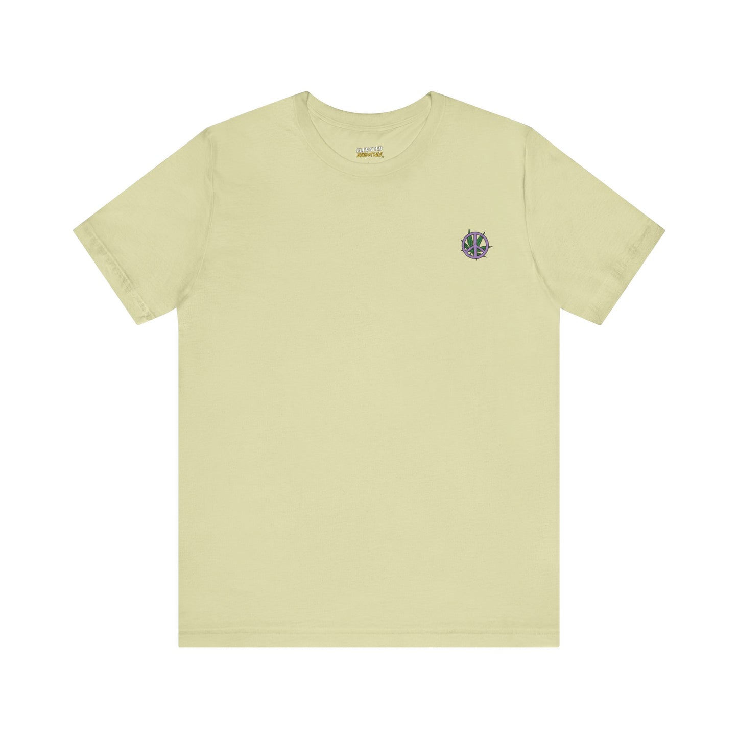 Weed leaf & Peace Symbol tee