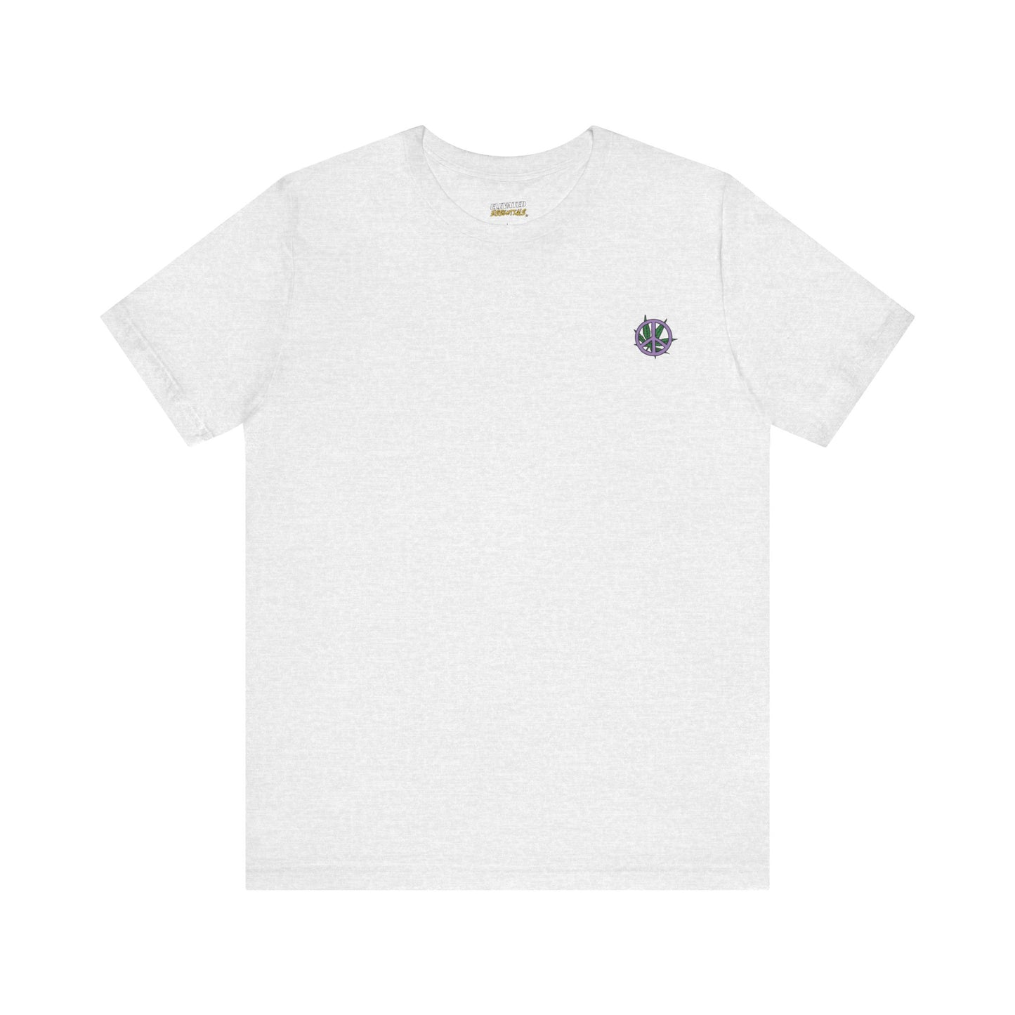 Weed leaf & Peace Symbol tee