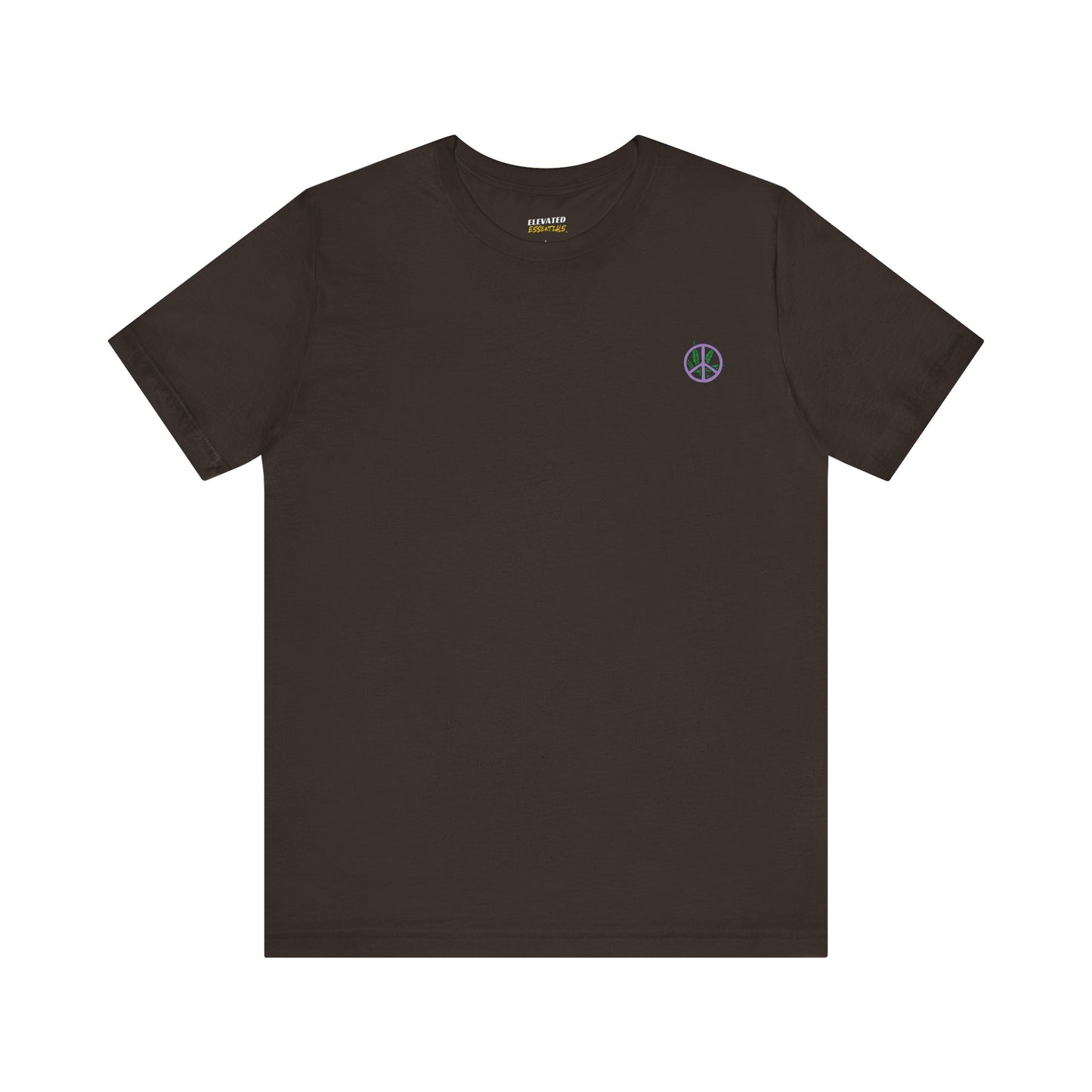 Weed leaf & Peace Symbol tee