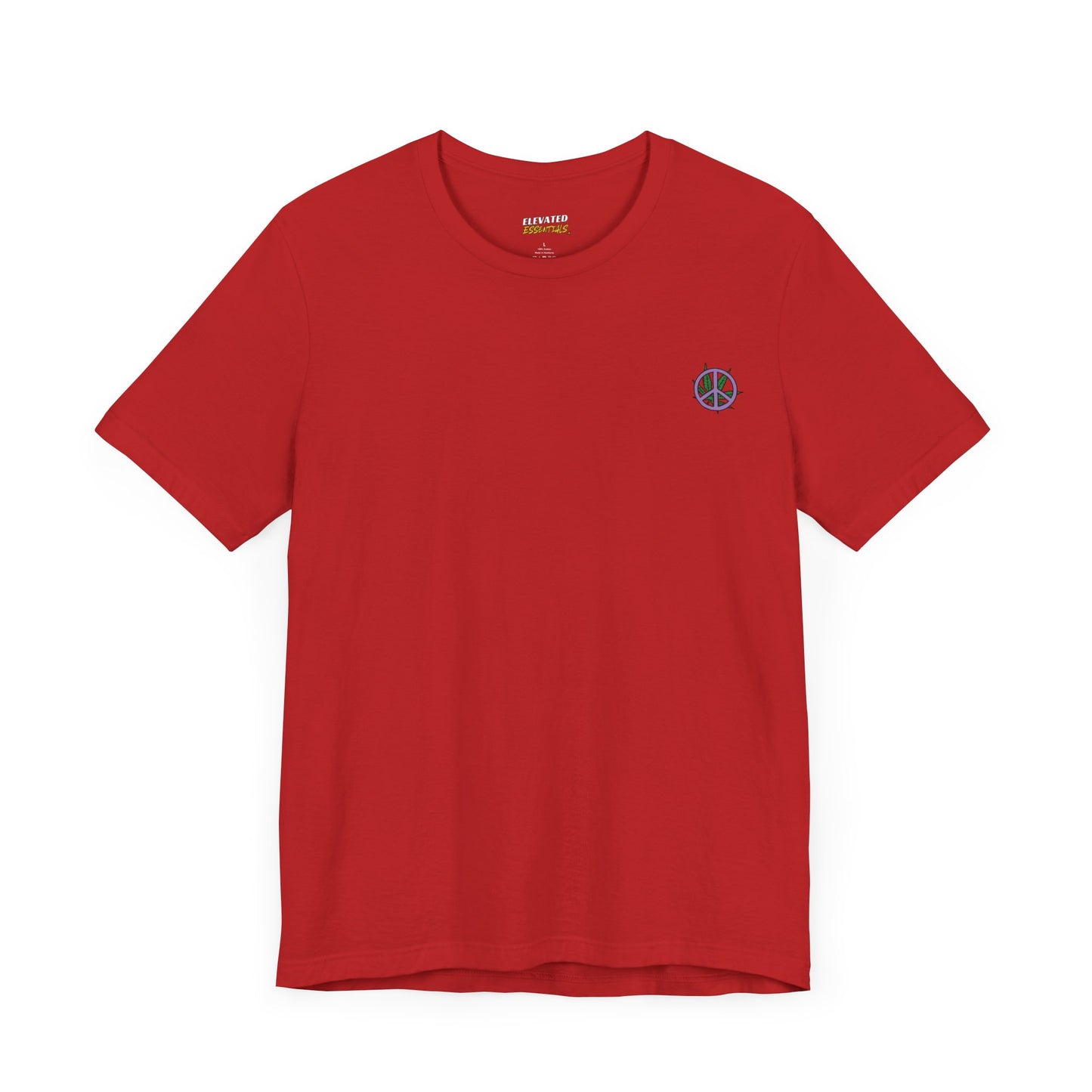 Weed leaf & Peace Symbol tee