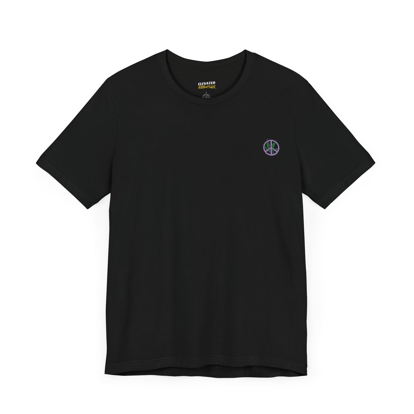 Weed leaf & Peace Symbol tee