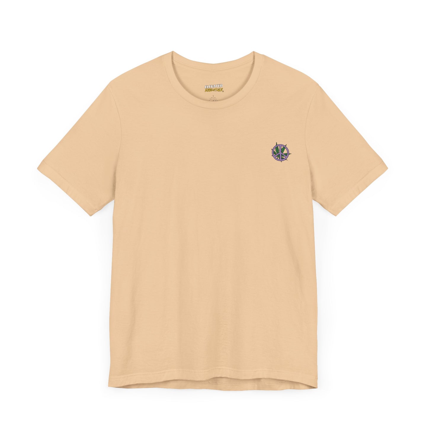 Weed leaf & Peace Symbol tee