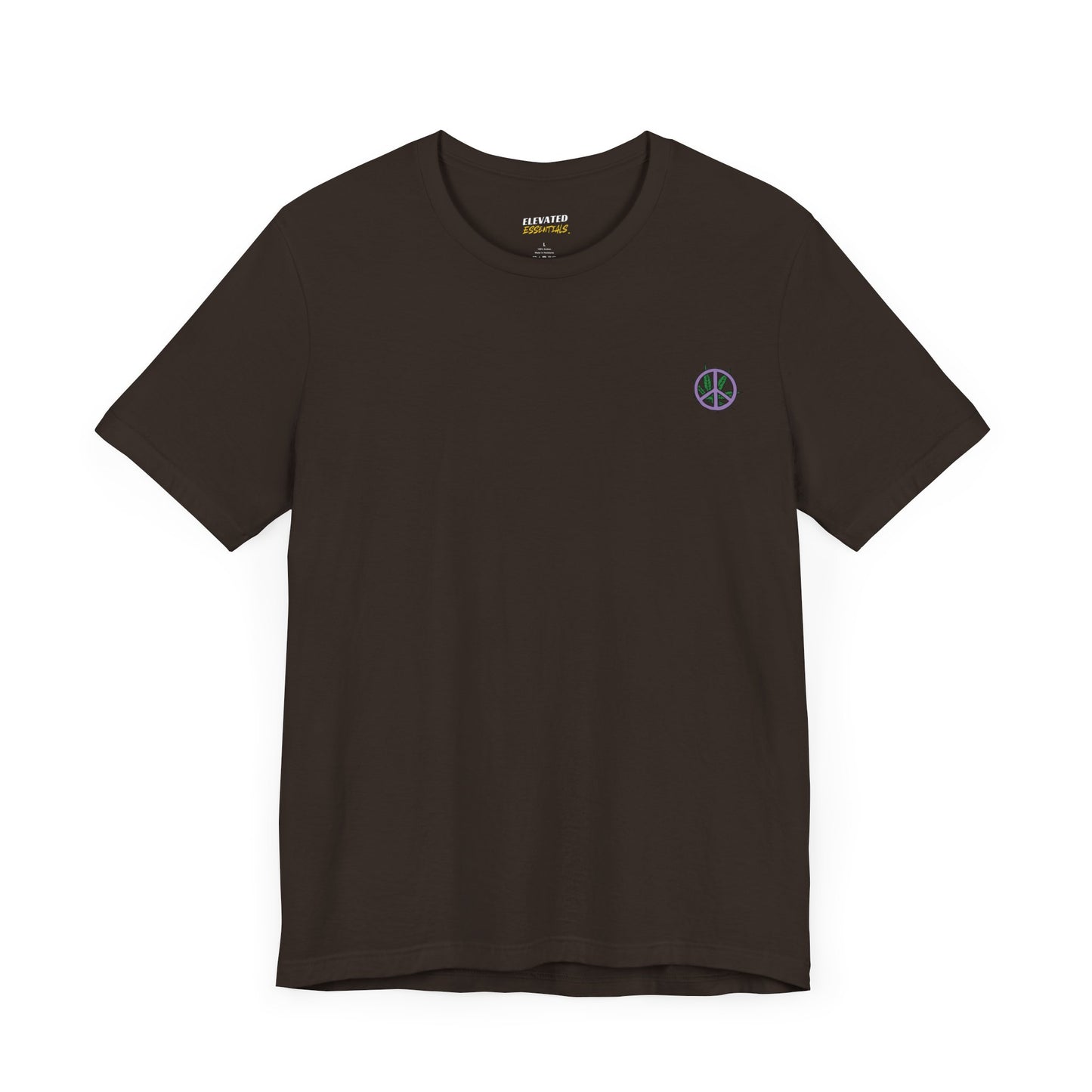Weed leaf & Peace Symbol tee